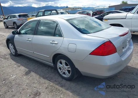 2007 Honda Accord 2.4 Se из США, поврежденный, VIN 1HGCM56387A148919